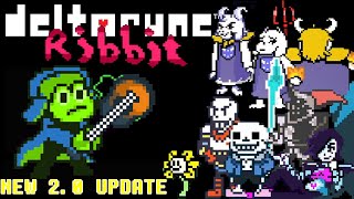 EveryName Secret Boss Fight | RIBBIT 2.0 NEW UPDATE [ DELTARUNE MOD ]