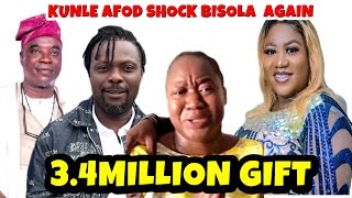 YORUBA MOVIES ACTRESS BISOLA BADMUS IN TEARS AS KUNLE AFOD SUPRISE HER AGAIN WORTH MILLIONS