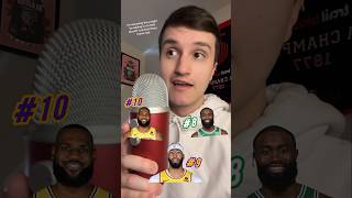 TOP 10 NBA PLAYERS RANKING 🏀 ( ASMR ) #shorts #nba #asmr