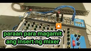 paraan para magamit ang insert ng mixer