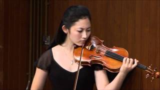 Giustina Chu played Claude Debussy - Violin Sonata in G minor L140 - 3rd movement