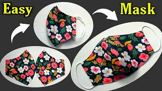 Very Very Easy And Perfect Face Mask Sewing Tutorial Video 😷