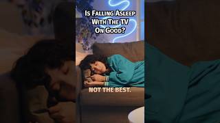 Is Falling Asleep With The TV On Good? #sleep #shorts #sleeptips