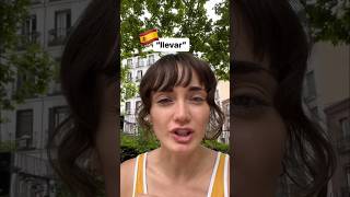 🇪🇸”llevar” in English 😦… Sign up for my newsletter!💌 #ingles #english #españa