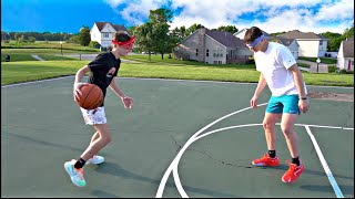 Blindfolded Basketball Challenge *INJURY*