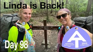 Linda -Bailout is Back! Crossing Into Pennsylvania : AT Day 98