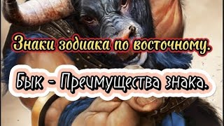 Знаки зодиака по восточному. Бык - Преимущества знака.