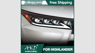 Review For Toyota Highlander Head Lamp 2024