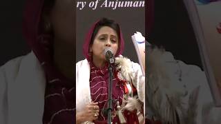 Shabeena adeeb latest mushaira 2023#shortsvideo #shabinaadeeb #shayari @UrduBahrain