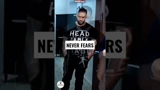 Roman Reigns 🔥 Lion never fears 💯 best Attitude 😈 whatsapp status #shorts