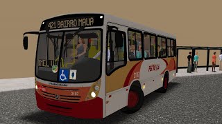 Proton Bus Simulator com Neobus Mega 2006 da Petro Ita, carro 2107.