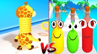 🥭 Juice Run 🆚 Long Neck Run | Relax Video Gameplay iOS,Android Walkthrough Pro LEVEL Mobile Game