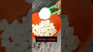 How to make paneer 65#shorts