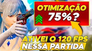 ATIVEI O 120 FPS NESSA PARTIDA E DERRUBEI GERAL PUBG MOBILE