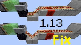 Minecraft 1.13 | Upward Rails / Iron Farm fix