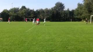 Na lange sprint makkelijke goal