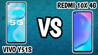 vivo Y51S vs redmi 10X 4G