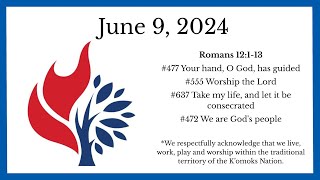 2024-05-26 Sunday June 9, 2024