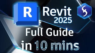 Revit - Tutorials for Beginners in 10 MINUTES ! [ FULL GUIDE 2024 ]