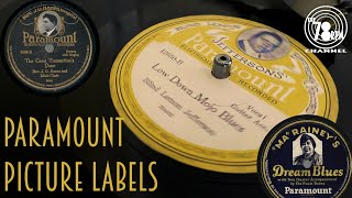 78rpm Paramount Picture Labels!  A quick look at the three picture labels released by Paramount.