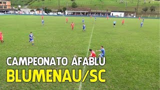 ATLÉTICO ITOUPAVA 3 x 6 ALVORADA - 9ª Rodada  - Campeonato Vottri 2018 AFABLU