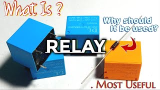 Relay : Electrically Controlled Switch || in Hindi