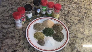 Spice and herbs blends