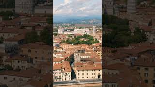 Pisa Italy 🇮🇹 aerial drone view #shorts