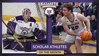 Nazareth University Scholar Athletes of the Month; February 2024