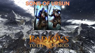 Total War Warhammer 3 (Radious Mod, Sons of Ursun unit's performance)