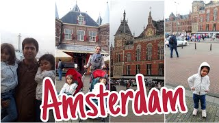 Nosso primeiro dia em Amsterdã