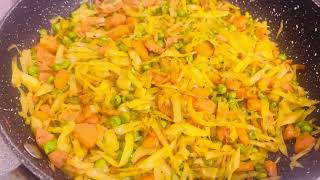 Easy Cabbage Recipe/Patta Gobhi Sabji