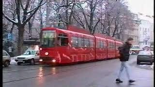 Linz Trams December 1991 Austria