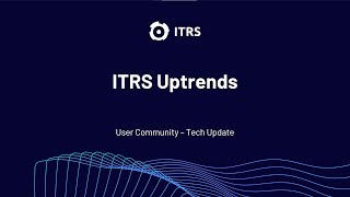 Uptrends Tech Update webinar July 2024