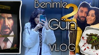 John Wick 4’e gittik| Soğuk mutfak dersinde vişneli yaprak sarma yaptık| Benimle iki günlük vlog