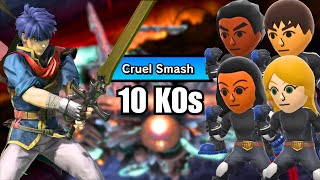 Video Ends When I Get 10 KOs in Cruel Smash