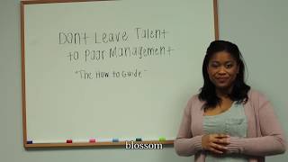 Don't Leave Talent to Poor Management