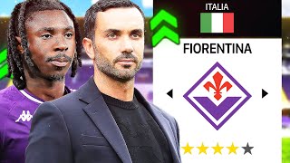 Ho RICOSTRUITO la FIORENTINA con RAFFAELE PALLADINO su FC 24!