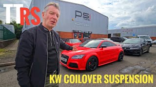 Audi TTRS MK2 | New KW Coilover Suspension Upgrade.