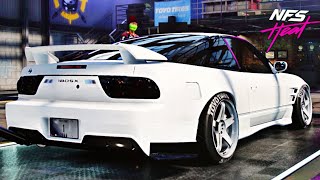 NISSAN 180SX Customisation and gameplay|NeedForSpeed HEAT