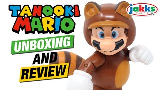 Jakks Pacific Tanooki Mario Unboxing and Review | That New Toy Smell #29