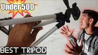 Best Quality Tripod Under 500Rs || For Mobile and Dslr camera || Unboxing, Review