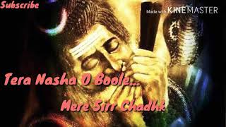 महाकाल बाबा स्टेटस || Kisi ko bhang ka nasha hain mujhe tera nasha hain || Sawan spcial status ||