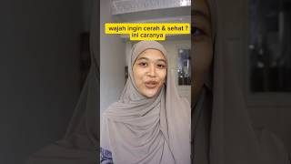 3 BASIC SKINCARE BIKIN GLOWING | WARDAH GEL MOISTURIZER TRANEXAMIC #shorts #wardahbeauty