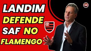 LANDIM DEFENDE SAF NO FLAMENGO!