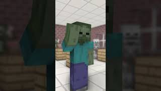 Help Herobrine reunite the Monster School #minecraft #shorts #sad #animation #story