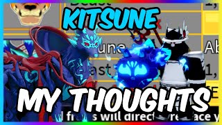 [Blox Fruits] My Thoughts On Kitsune