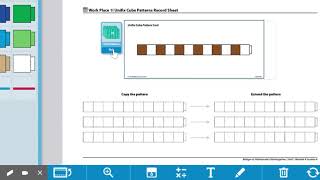 How to Play Unifix Cube Patterns