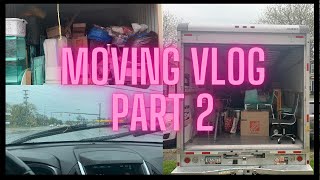 Moving Vlog: Part 2| Goodbye to Cincy | Broken Windshield Wiper | Plus Size Vlogger | Quiara B