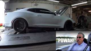 2022 Camaro ZL1 1LE dyno numbers!!!  And parts from ZL1Addons!!